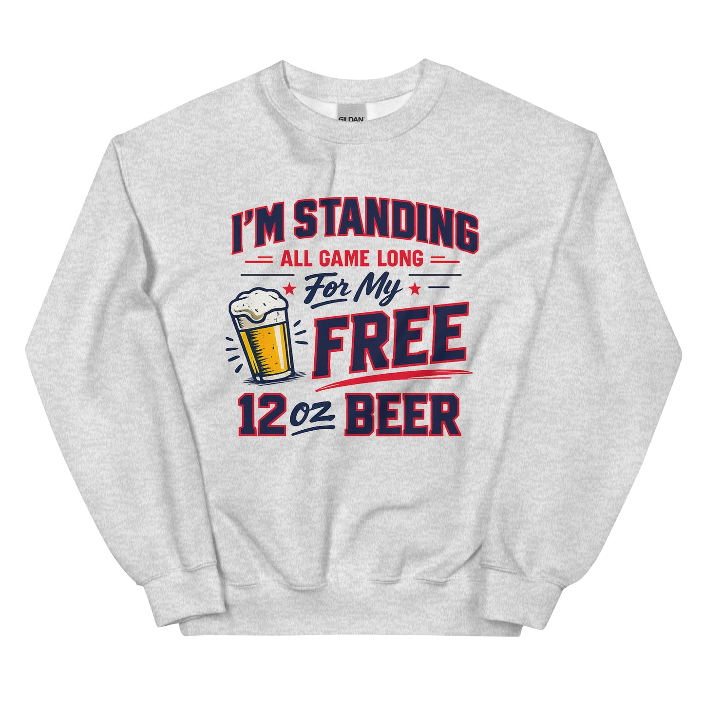 Cleveland Baseball - Ticket and Beer Unisex Sweatshirt Cleveland Baseball - Ticket and Beer Unisex Sweatshirt