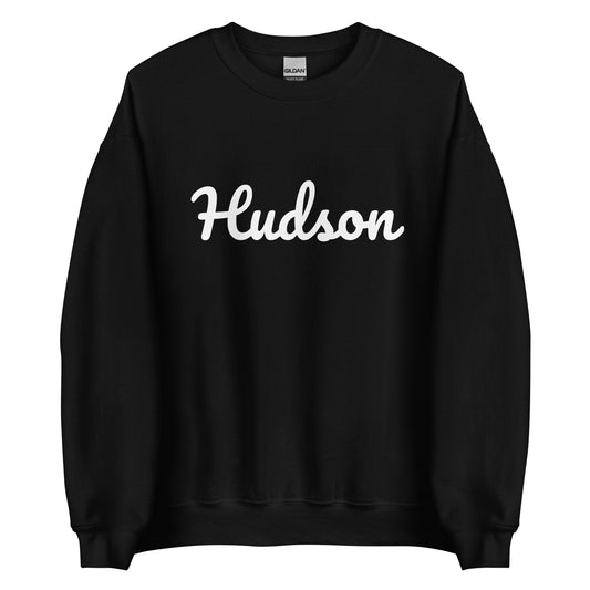 Hudson Ohio Crewneck Solo Script Unisex Sweatshirt Hudson Ohio Crewneck Solo Script Unisex Sweatshirt