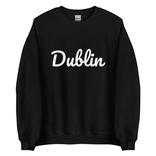 Dublin Ohio Solo Script Unisex Sweatshirt Dublin Ohio Solo Script Unisex Sweatshirt