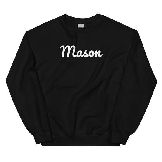 Mason Ohio Solo Script Crewneck Unisex Sweatshirt Mason Ohio Solo Script Crewneck Unisex Sweatshirt