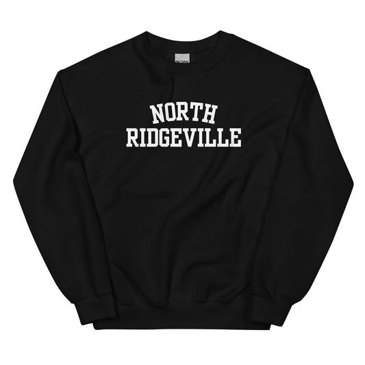 North Ridgeville Ohio Block Solo Crewneck Unisex Sweatshirt North Ridgeville Ohio Block Solo Crewneck Unisex Sweatshirt