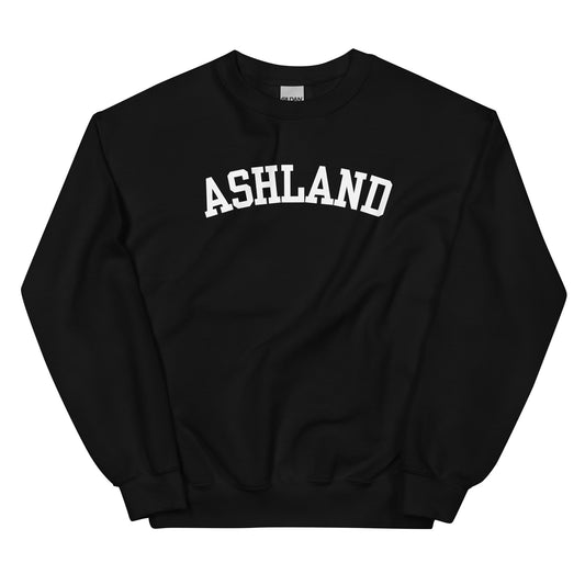 Ashland Ohio Block Solo Crewneck Unisex Sweatshirt Ashland Ohio Block Solo Crewneck Unisex Sweatshirt