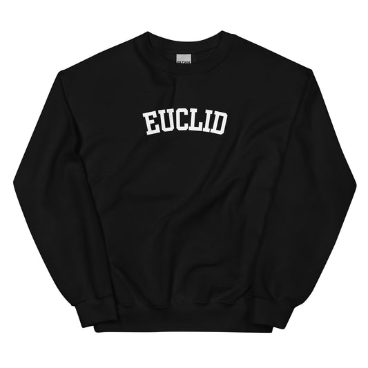 Euclid Ohio Block Solo Crewneck Unisex Sweatshirt Euclid Ohio Block Solo Crewneck Unisex Sweatshirt