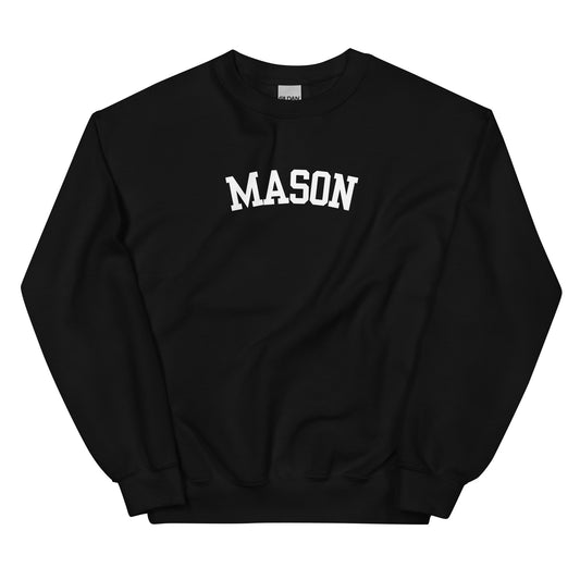 Mason Ohio Block Solo Crewneck Unisex Sweatshirt Mason Ohio Block Solo Crewneck Unisex Sweatshirt