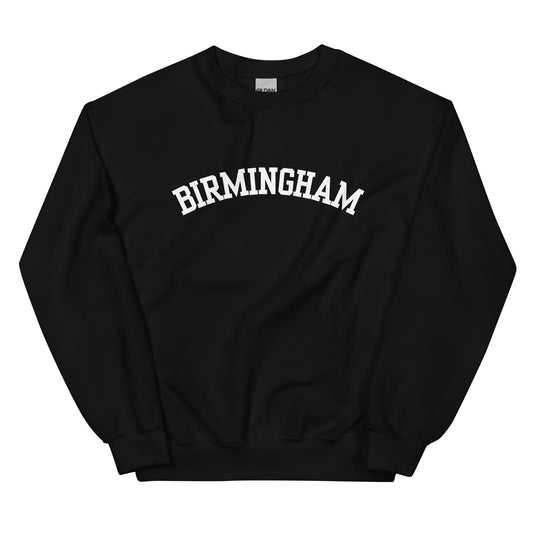 Birmingham, Michigan Block Solo Unisex Sweatshirt Birmingham, Michigan Block Solo Unisex Sweatshirt