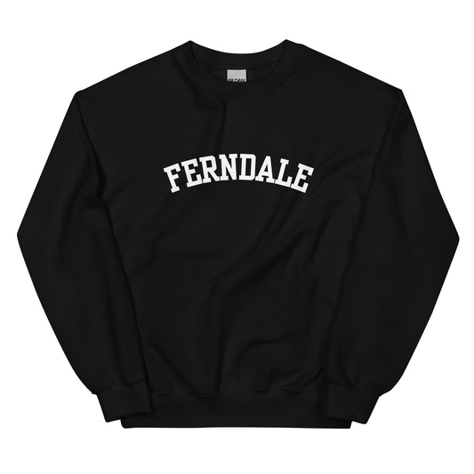 Ferndale, Michigan Block Solo Unisex Sweatshirt Ferndale, Michigan Block Solo Unisex Sweatshirt