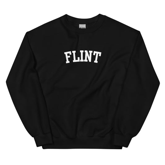 Flint, Michigan Block Solo Unisex Sweatshirt Flint, Michigan Block Solo Unisex Sweatshirt
