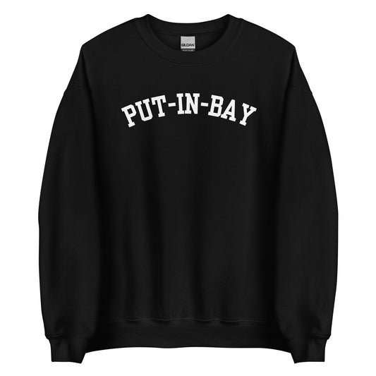 Put-In-Bay Ohio Block Solo Crewneck Unisex Sweatshirt Put-In-Bay Ohio Block Solo Crewneck Unisex Sweatshirt