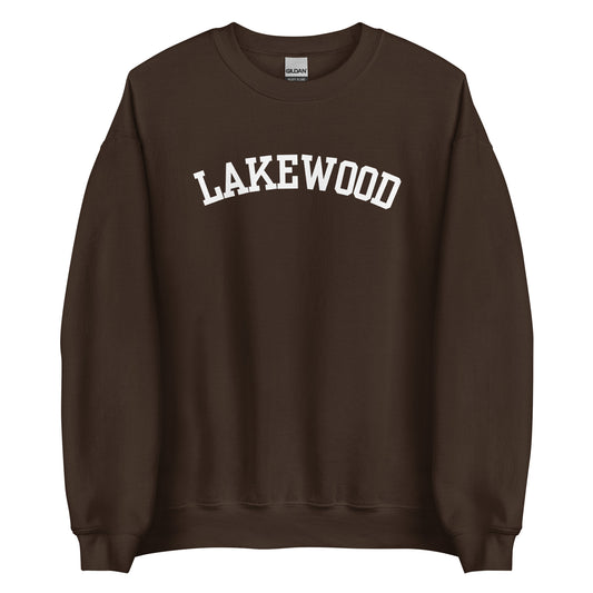 Lakewood Ohio Block Solo Crewneck Unisex Sweatshirt Lakewood Ohio Block Solo Crewneck Unisex Sweatshirt