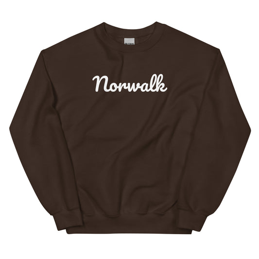 Norwalk Ohio Solo Script Crewneck Unisex Sweatshirt Norwalk Ohio Solo Script Crewneck Unisex Sweatshirt