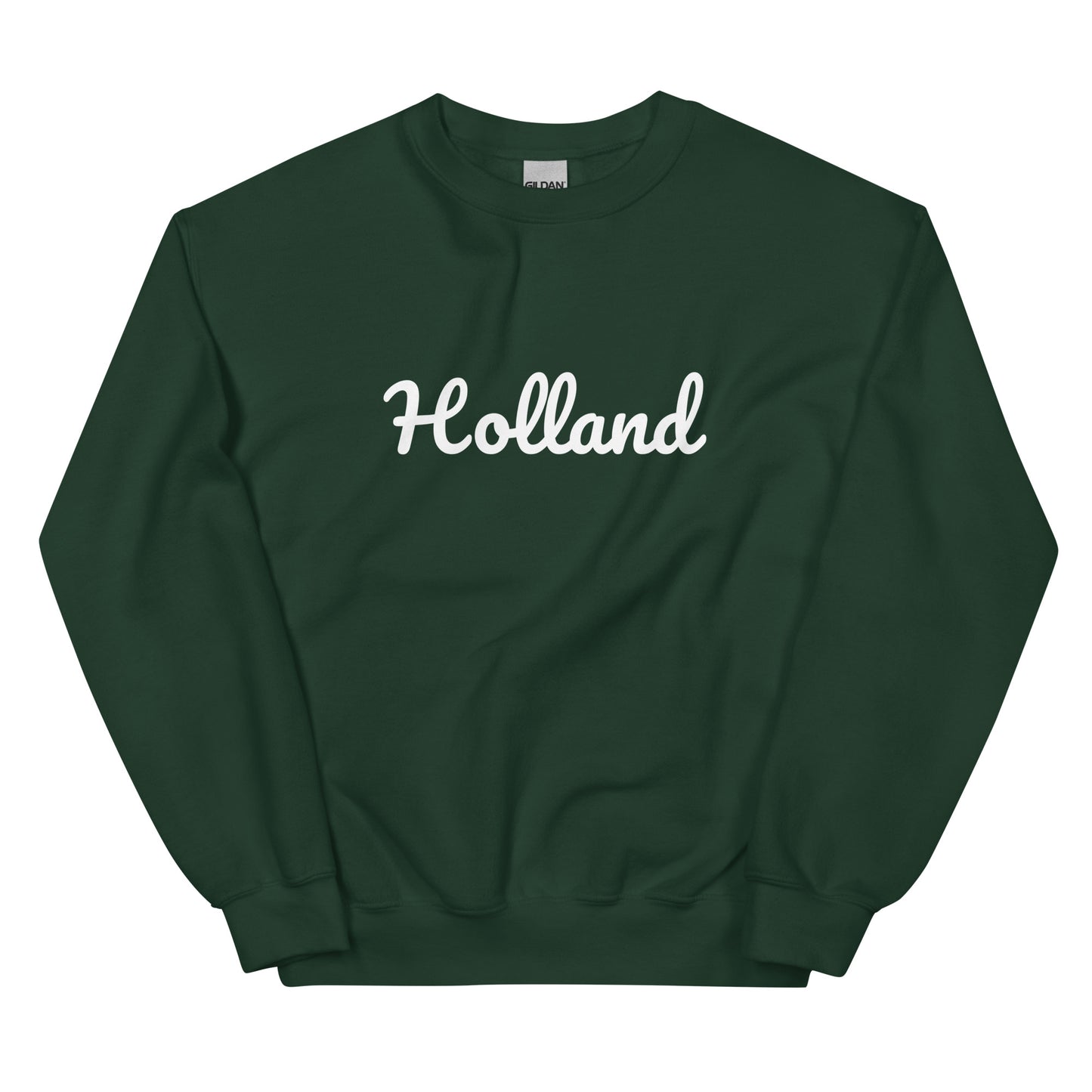 Holland, Michigan Solo Script Unisex Sweatshirt Holland, Michigan Solo Script Unisex Sweatshirt