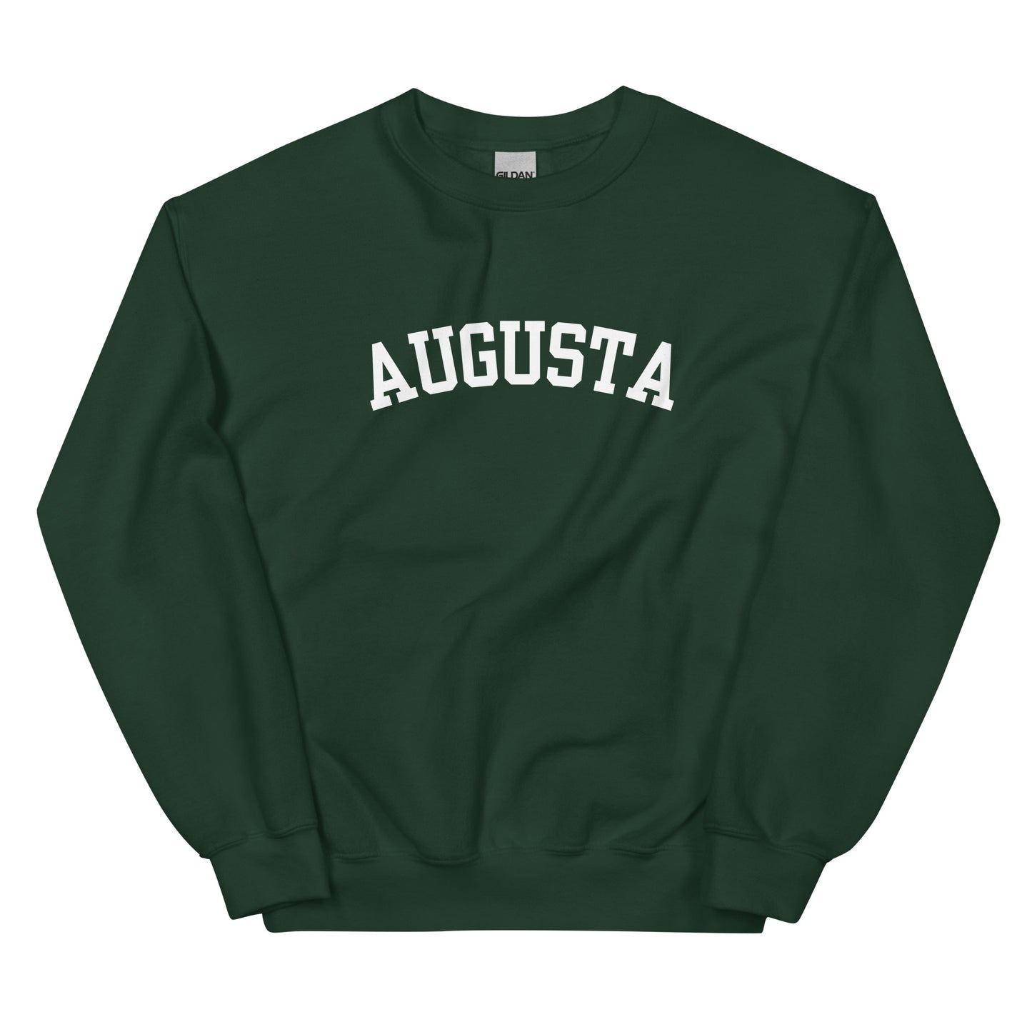 Augusta, Georgia Block Solo - White Logo - Unisex Sweatshirt Augusta, Georgia Block Solo - White Logo - Unisex Sweatshirt
