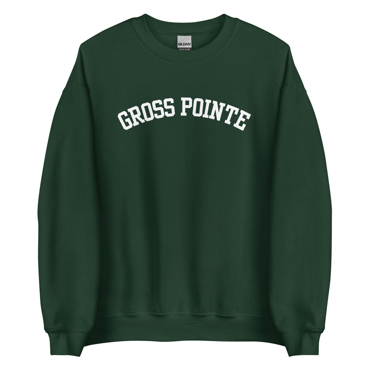 Gross Pointe Michigan Block Solo Unisex Sweatshirt Gross Pointe Michigan Block Solo Unisex Sweatshirt