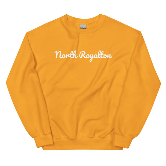 North Royalton Ohio Solo Script Unisex Sweatshirt North Royalton Ohio Solo Script Unisex Sweatshirt