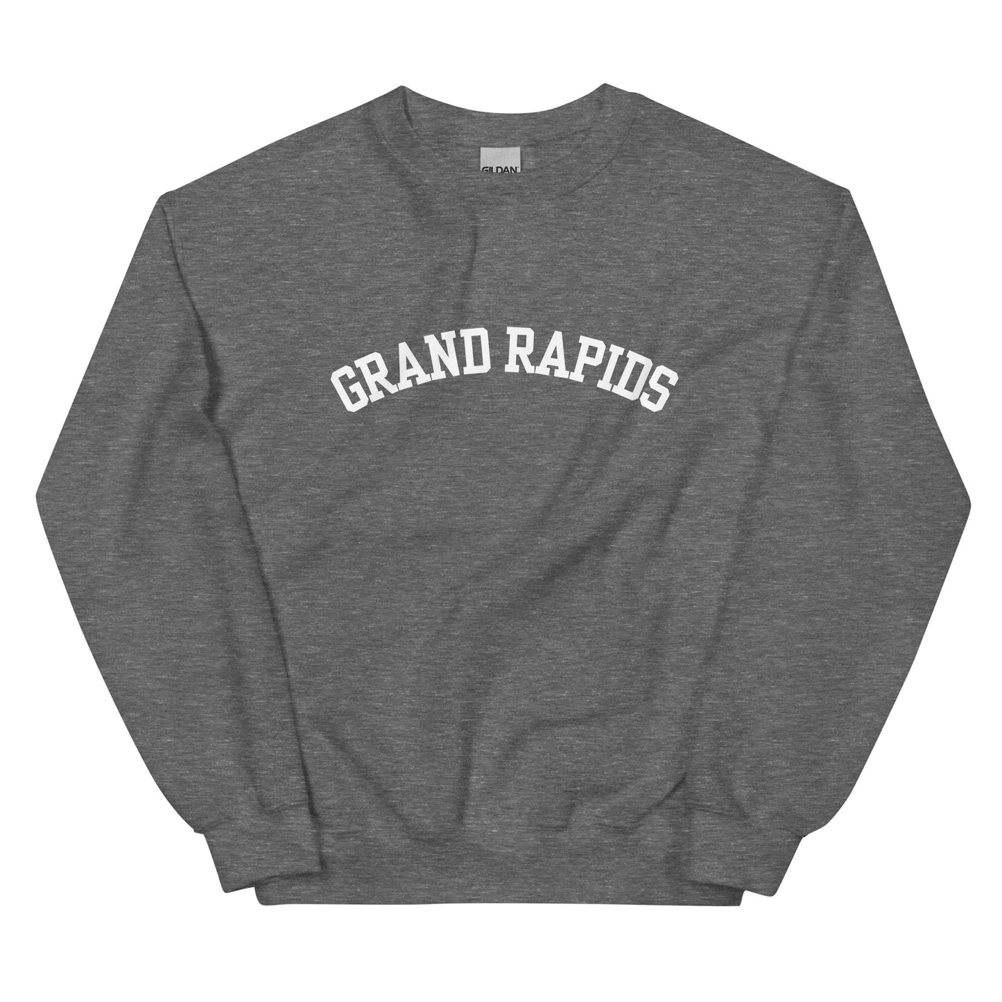 Grand Rapids, Michigan Solo Block Unisex Sweatshirt Grand Rapids, Michigan Solo Block Unisex Sweatshirt