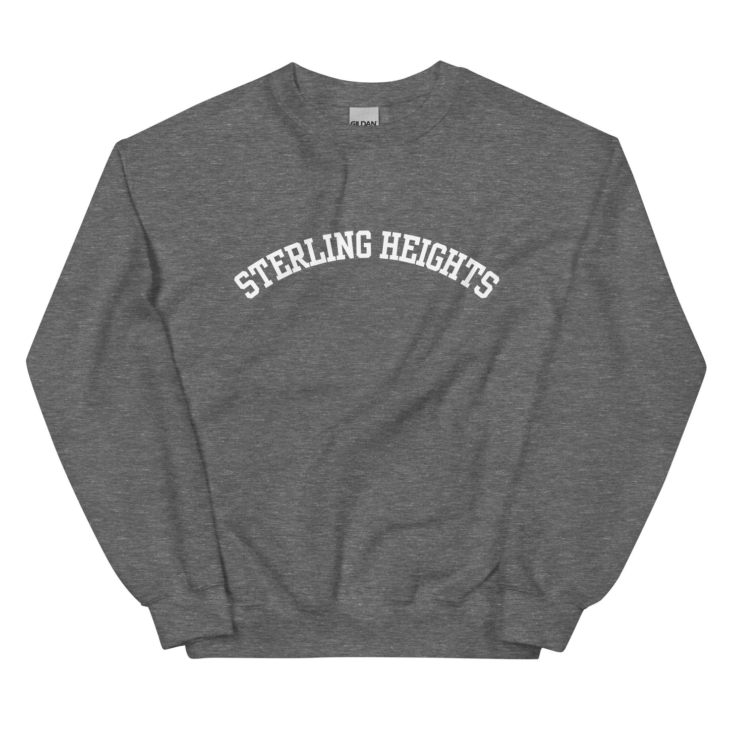 Sterling Heights, Michigan Solo Script Unisex Sweatshirt Sterling Heights, Michigan Solo Script Unisex Sweatshirt