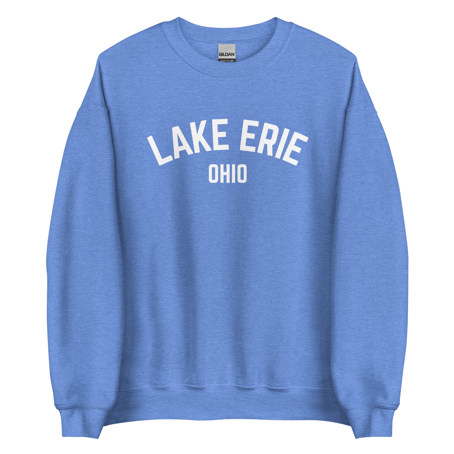 Lake Erie Ohio Curved Unisex Crewneck Sweatshirt Lake Erie Ohio Curved Unisex Crewneck Sweatshirt
