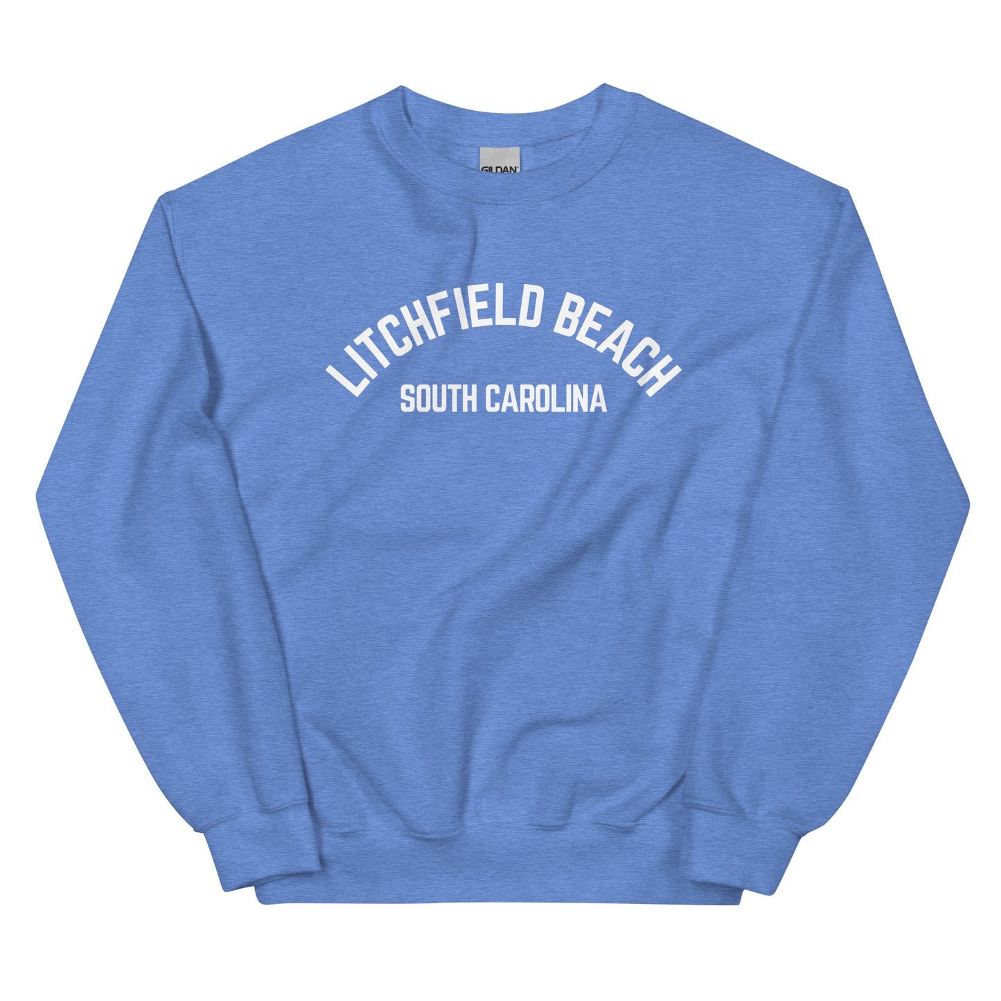 Litchfield Beach, South Carolina Crewneck Unisex Sweatshirt Litchfield Beach, South Carolina Crewneck Unisex Sweatshirt
