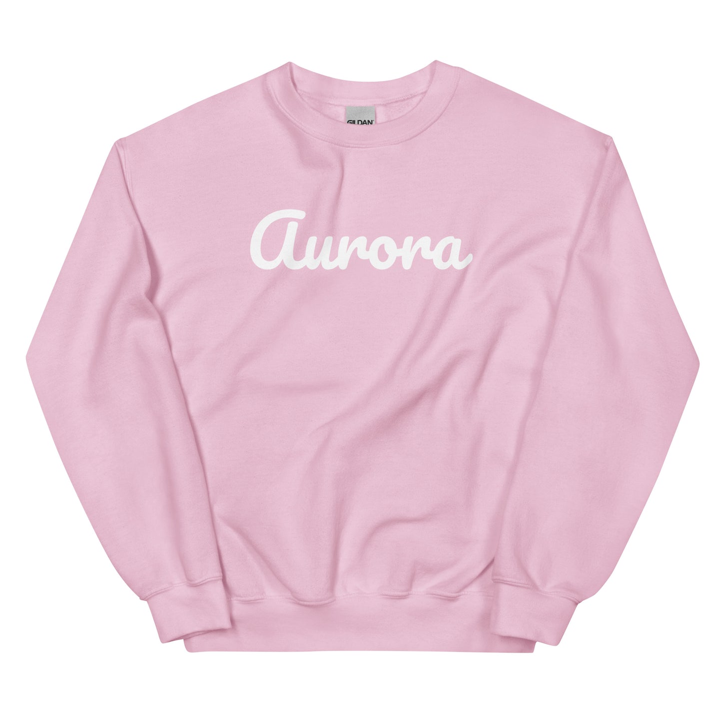 Aurora Ohio Solo Script Crewneck Unisex Sweatshirt Aurora Ohio Solo Script Crewneck Unisex Sweatshirt