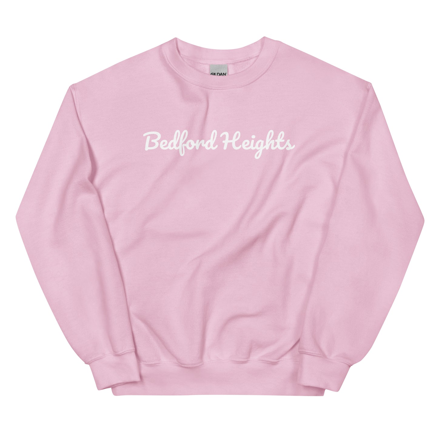 Bedford Heights Ohio Solo Script Crewneck Unisex Sweatshirt Bedford Heights Ohio Solo Script Crewneck Unisex Sweatshirt
