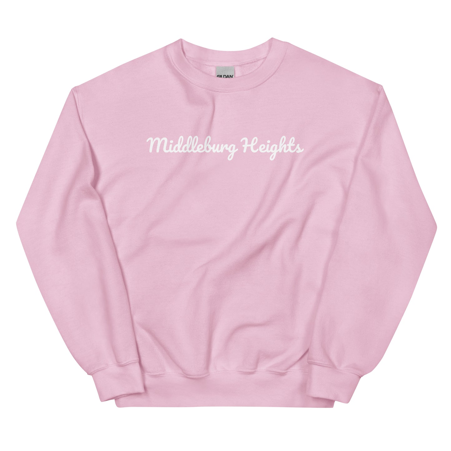 Middleburg Heights Ohio Solo Script Crewneck Unisex Sweatshirt Middleburg Heights Ohio Solo Script Crewneck Unisex Sweatshirt