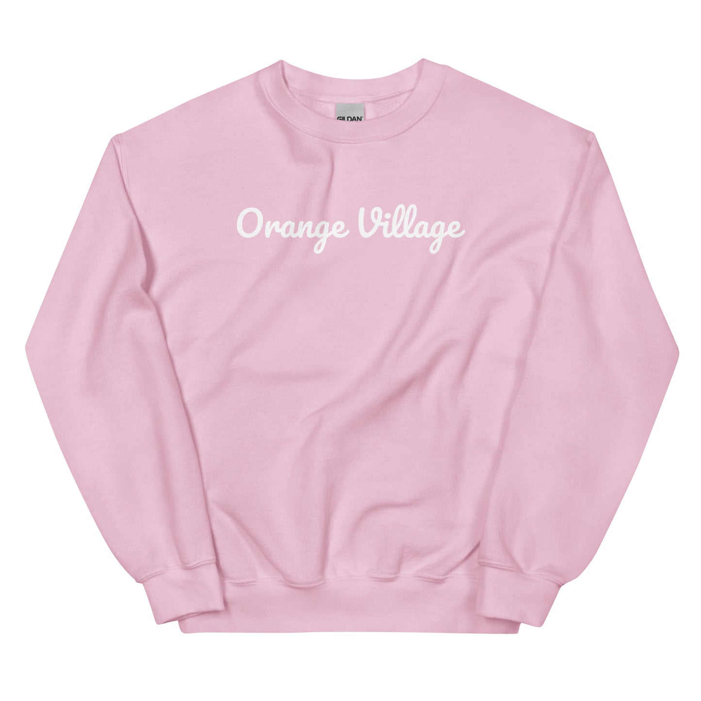Orange Village Ohio Solo Script Crewneck Unisex Sweatshirt Orange Village Ohio Solo Script Crewneck Unisex Sweatshirt