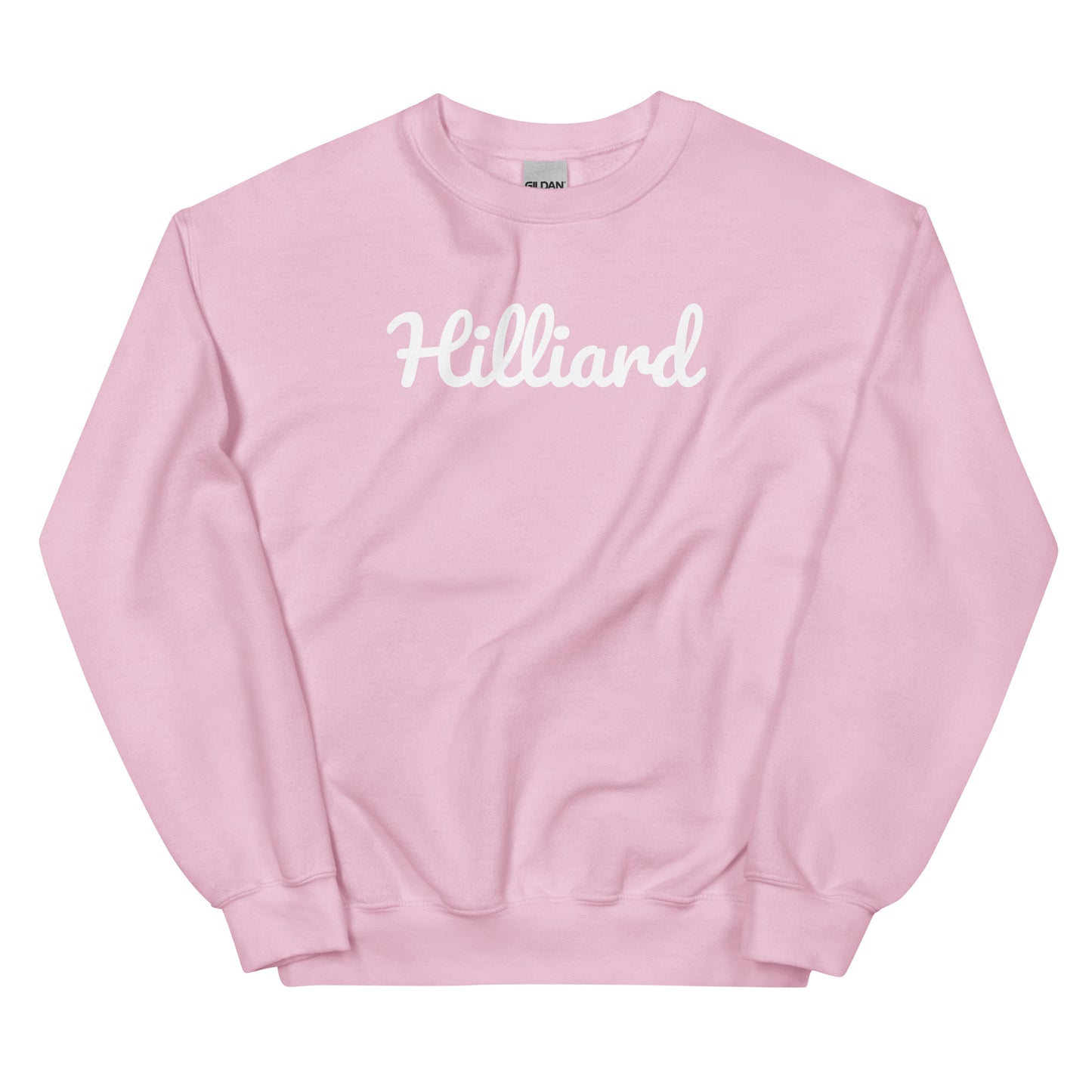 Hilliard Ohio Solo Script Crewneck Unisex Sweatshirt Hilliard Ohio Solo Script Crewneck Unisex Sweatshirt