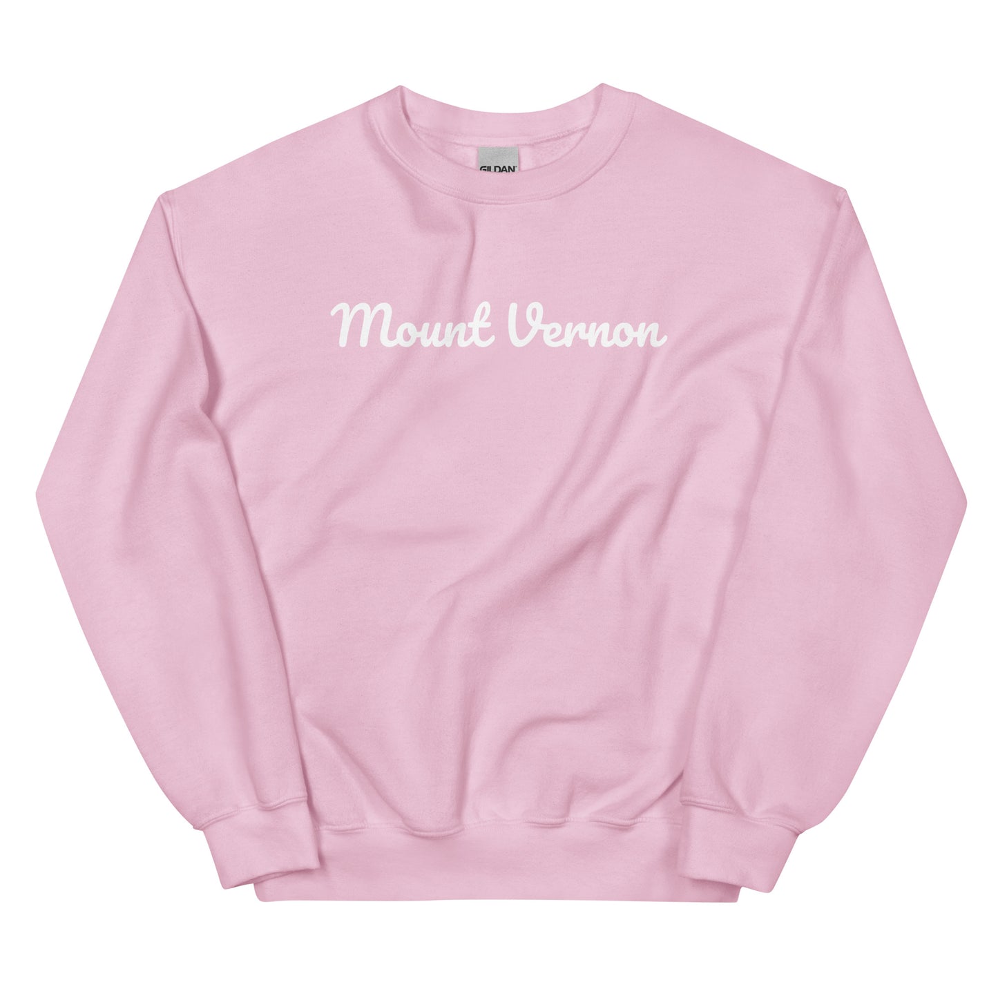 Mount Vernon Ohio Solo Script Crewneck Unisex Sweatshirt Mount Vernon Ohio Solo Script Crewneck Unisex Sweatshirt