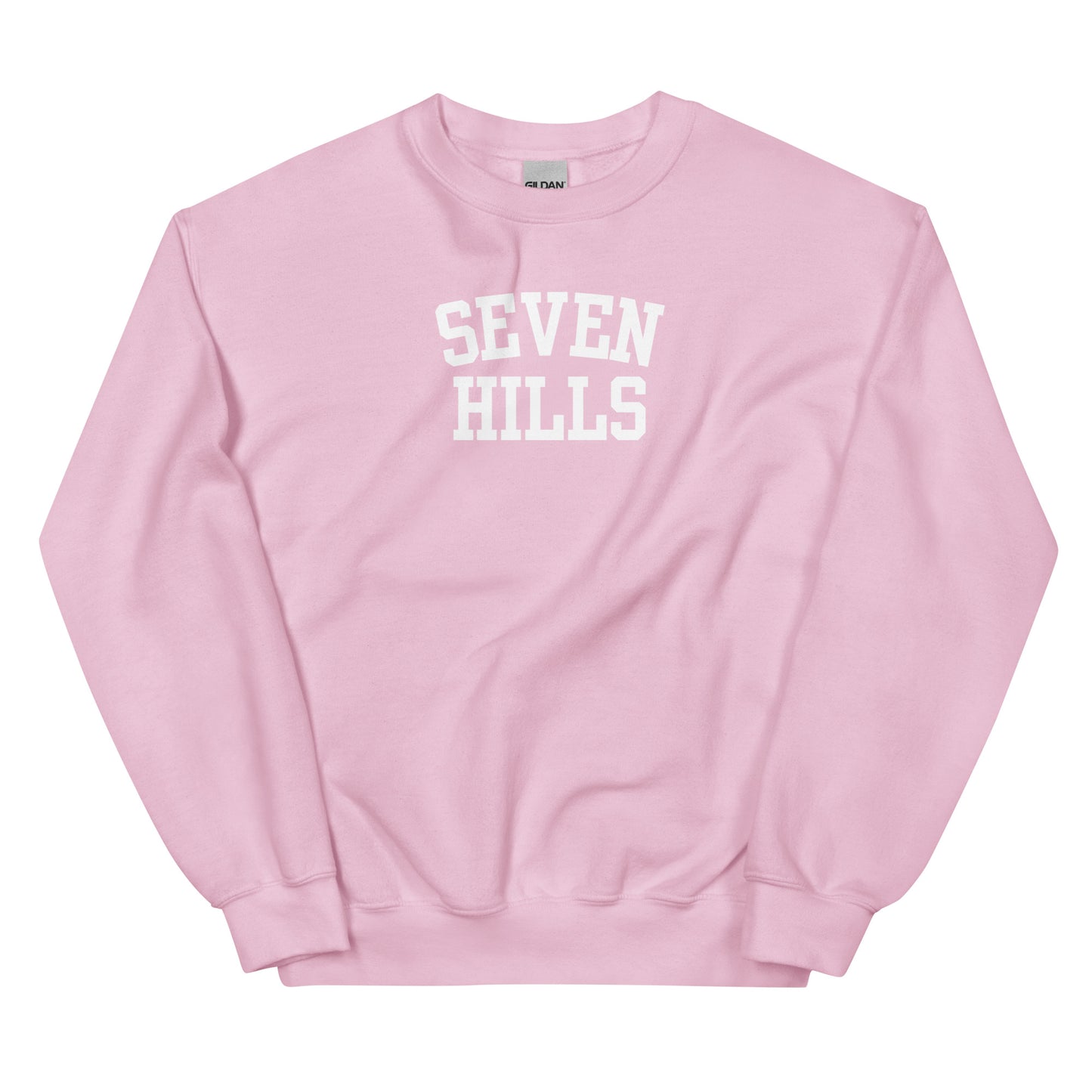 Seven Hills Ohio Block Solo Crewneck Unisex Sweatshirt Seven Hills Ohio Block Solo Crewneck Unisex Sweatshirt