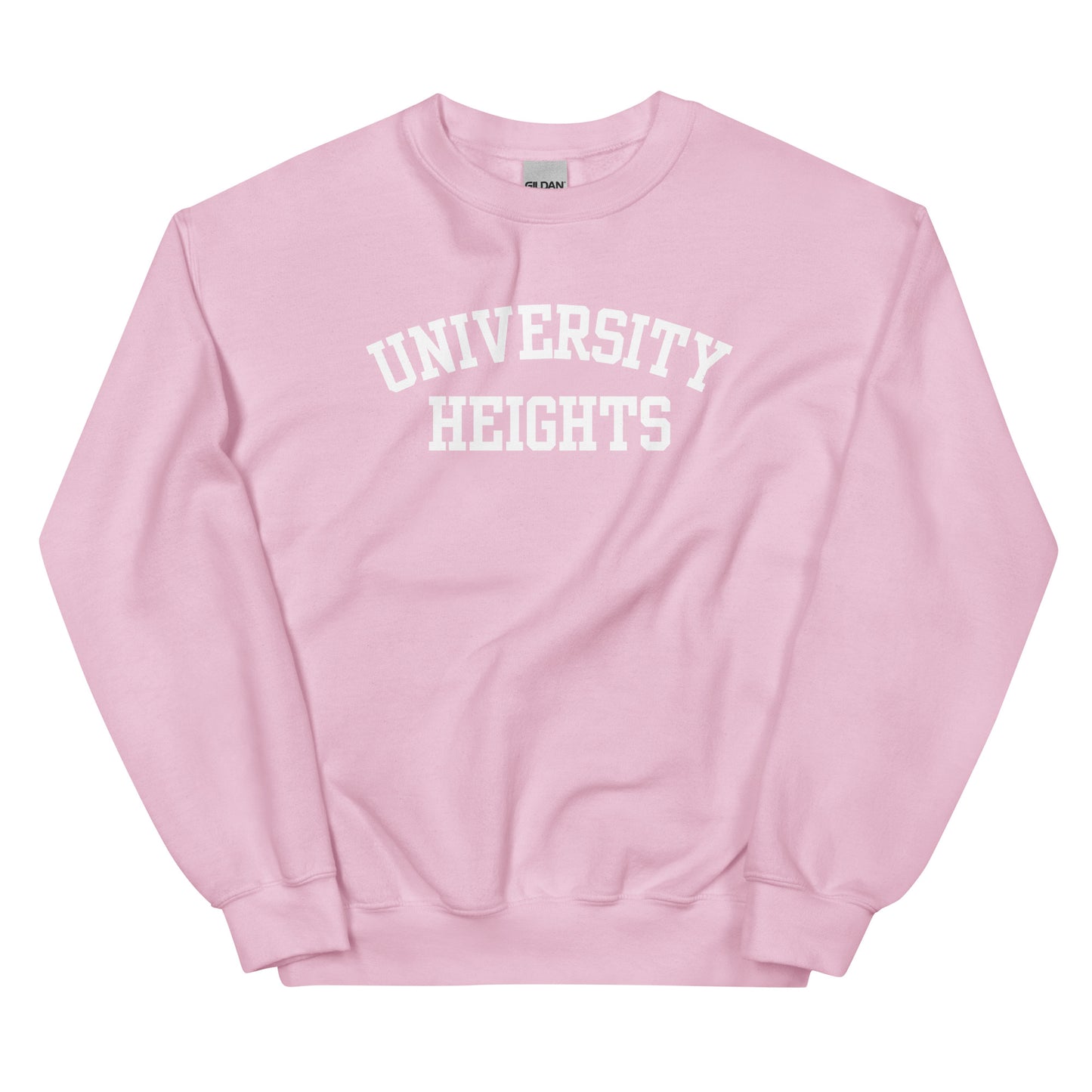 University Heights Ohio Block Solo Crewneck Unisex Sweatshirt University Heights Ohio Block Solo Crewneck Unisex Sweatshirt