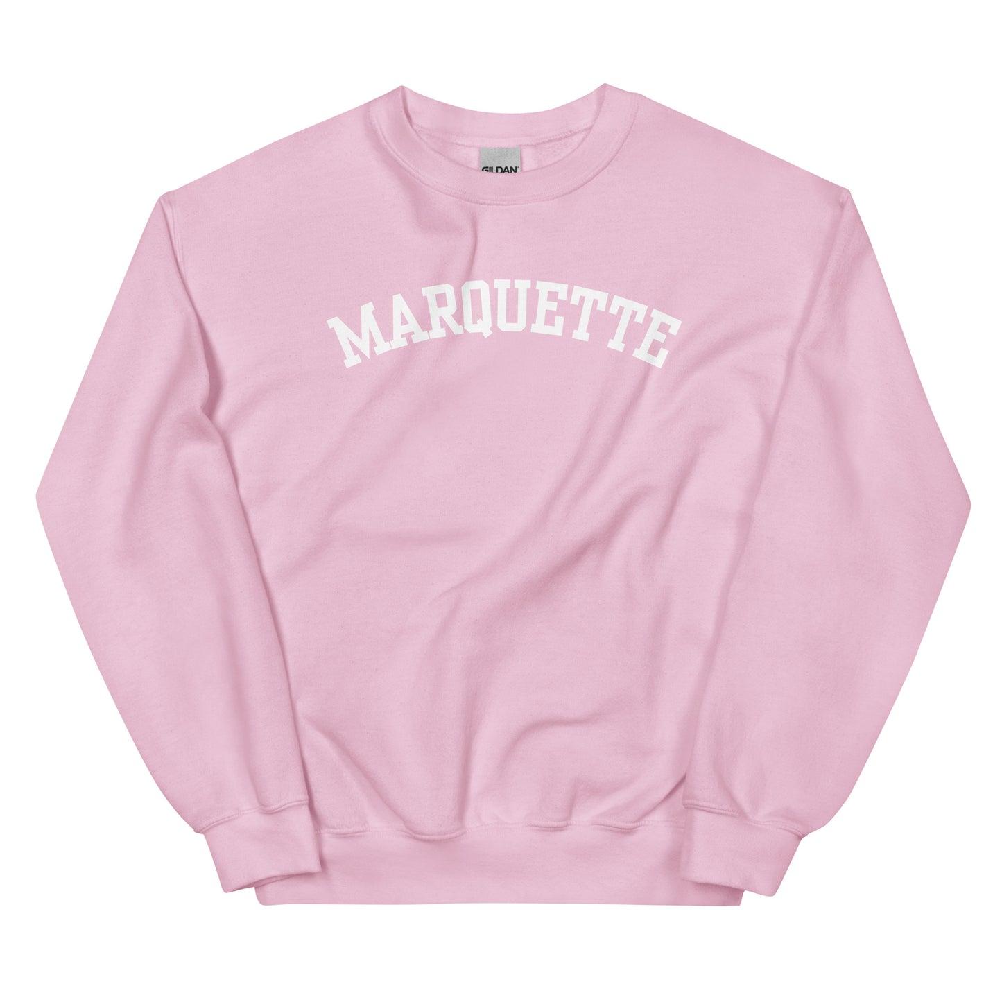 Marquette Michigan Block Solo Crewneck Unisex Sweatshirt Marquette Michigan Block Solo Crewneck Unisex Sweatshirt