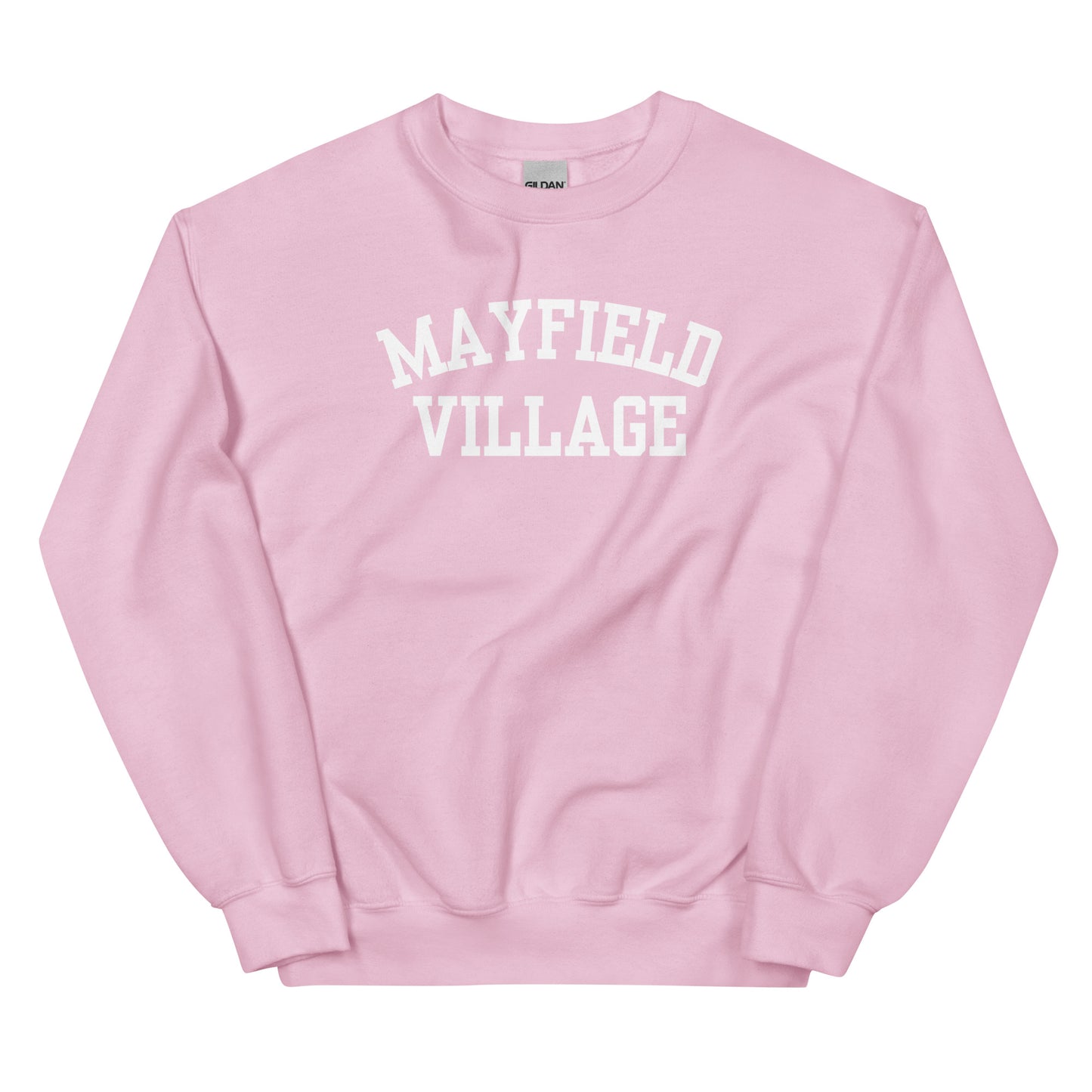 Mayfield Village Ohio Block Solo Crewneck Unisex Sweatshirt Mayfield Village Ohio Block Solo Crewneck Unisex Sweatshirt