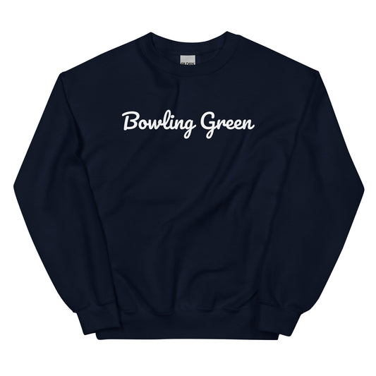 Bowling Green Ohio Solo Script Crewneck Unisex Sweatshirt Bowling Green Ohio Solo Script Crewneck Unisex Sweatshirt