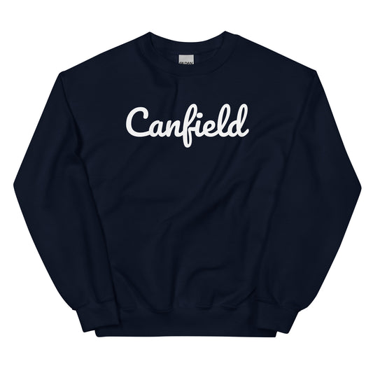 Canfield Ohio Solo Script Crewneck Unisex Sweatshirt Canfield Ohio Solo Script Crewneck Unisex Sweatshirt