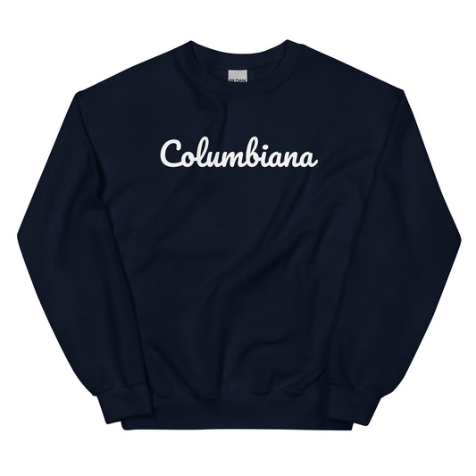Columbiana Ohio Solo Script Crewneck Unisex Sweatshirt Columbiana Ohio Solo Script Crewneck Unisex Sweatshirt