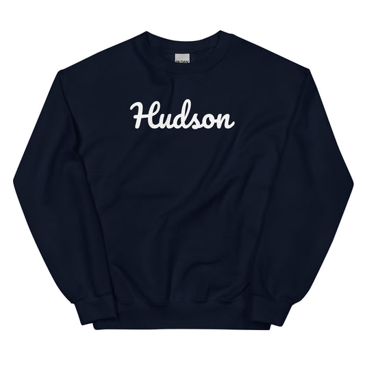 Hudson Ohio Solo Script Crewneck Unisex Sweatshirt Hudson Ohio Solo Script Crewneck Unisex Sweatshirt