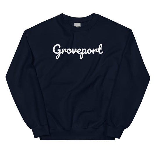 Groveport Ohio Solo Script Crewneck Unisex Sweatshirt Groveport Ohio Solo Script Crewneck Unisex Sweatshirt