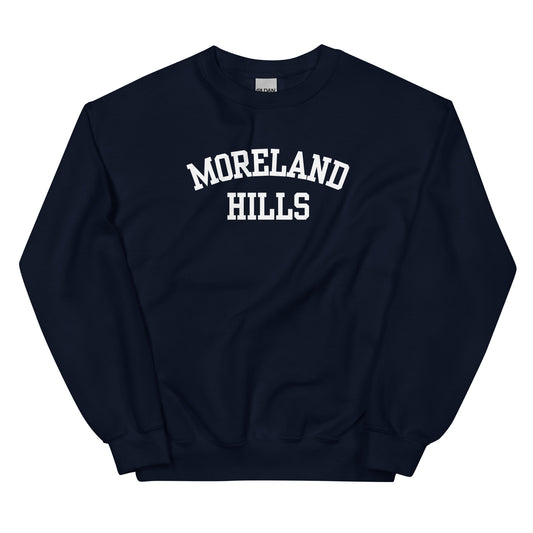 Moreland Hills Ohio Block Solo Crewneck Unisex Sweatshirt Moreland Hills Ohio Block Solo Crewneck Unisex Sweatshirt