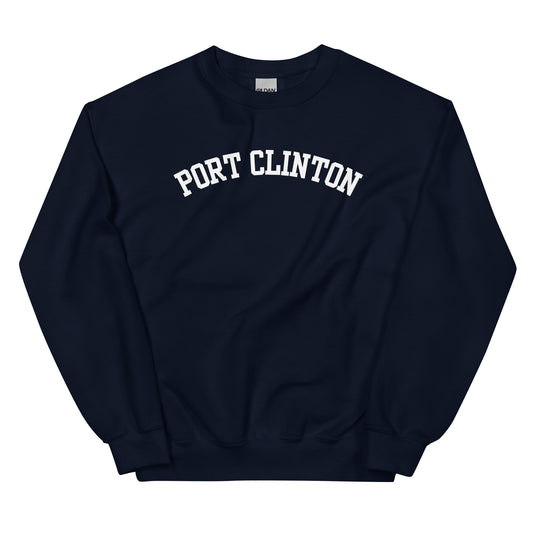 Port Clinton Ohio Block Solo Crewneck Unisex Sweatshirt Port Clinton Ohio Block Solo Crewneck Unisex Sweatshirt