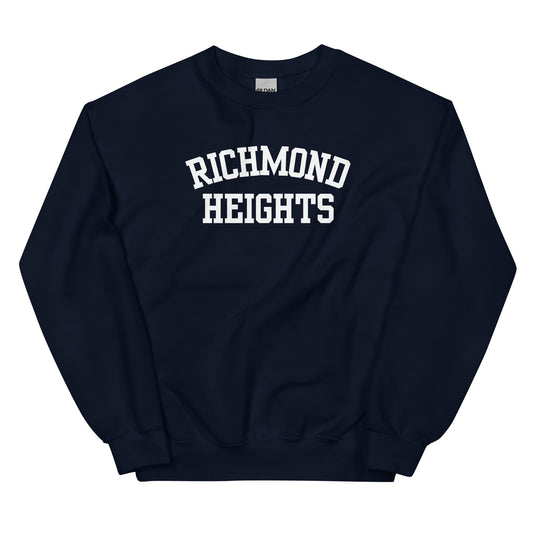 Richmond Heights Ohio Block Solo Crewneck Unisex Sweatshirt Richmond Heights Ohio Block Solo Crewneck Unisex Sweatshirt