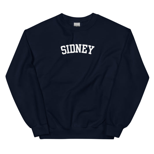 Sidney Ohio Block Solo Crewneck Unisex Sweatshirt Sidney Ohio Block Solo Crewneck Unisex Sweatshirt