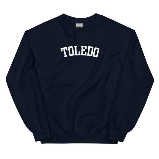 Toledo Ohio Block Solo Crewneck Unisex Sweatshirt Toledo Ohio Block Solo Crewneck Unisex Sweatshirt