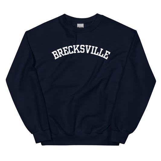 Brecksville Ohio Block Solo Crewneck Unisex Sweatshirt Brecksville Ohio Block Solo Crewneck Unisex Sweatshirt