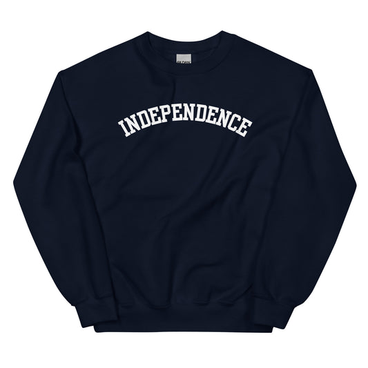 Independence Ohio Block Solo Crewneck Unisex Sweatshirt Independence Ohio Block Solo Crewneck Unisex Sweatshirt
