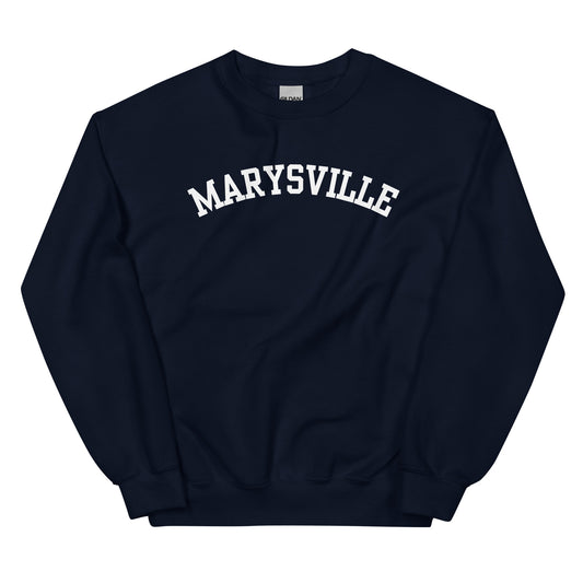 Marysville Ohio Block Solo Crewneck Unisex Sweatshirt Marysville Ohio Block Solo Crewneck Unisex Sweatshirt