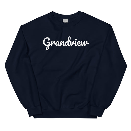 Grandview Ohio Solo Script Unisex Crewneck Sweatshirt Grandview Ohio Solo Script Unisex Crewneck Sweatshirt