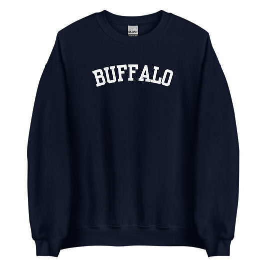 Buffalo NY Block Solo Crewneck Unisex Sweatshirt Buffalo NY Block Solo Crewneck Unisex Sweatshirt