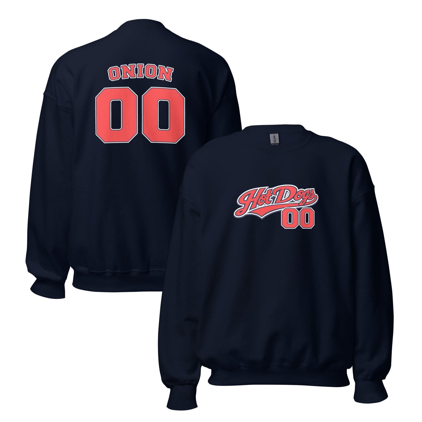Cleveland Baseball - Hot Dogs Onion Crewneck Unisex Sweatshirt Cleveland Baseball - Hot Dogs Onion Crewneck Unisex Sweatshirt