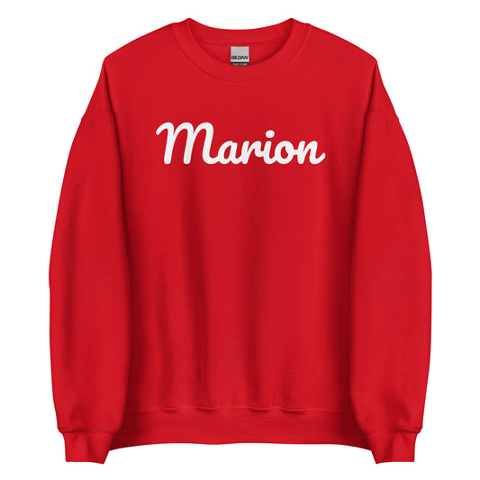 Marion Ohio Crewneck Solo Script Unisex Sweatshirt Marion Ohio Crewneck Solo Script Unisex Sweatshirt