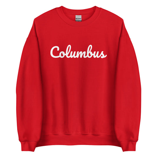 Columbus Ohio Solo Script Unisex Sweatshirt Columbus Ohio Solo Script Unisex Sweatshirt